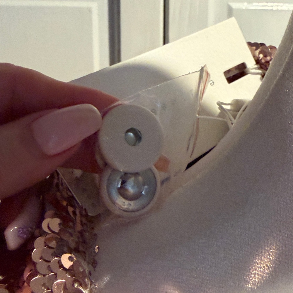 Endless Rose Copper Sequin Jacket - image 5